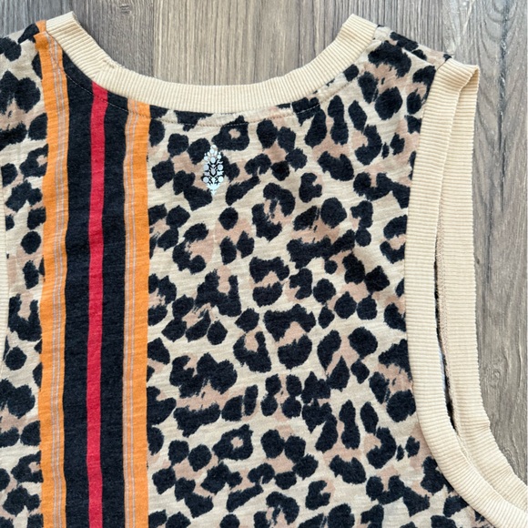 FP Movement Leopard Print Sleeveless Top with Stripes - Picture 11 of 11